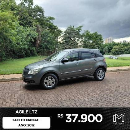 CHEVROLET AGILE 1.4 MPFI LTZ 8V FLEX 4P MANUAL CHEVROLET AGILE 1.4 MPFI LTZ 8V FLEX 4P MANUAL